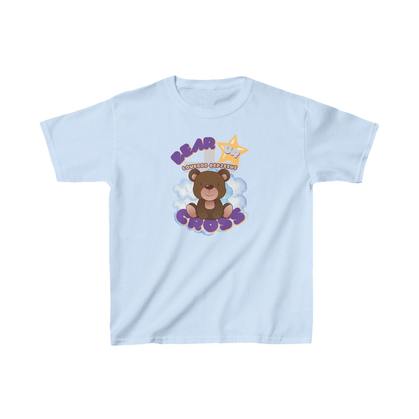 BEAR UR CROSS! Kids Heavy Cotton™ Tee