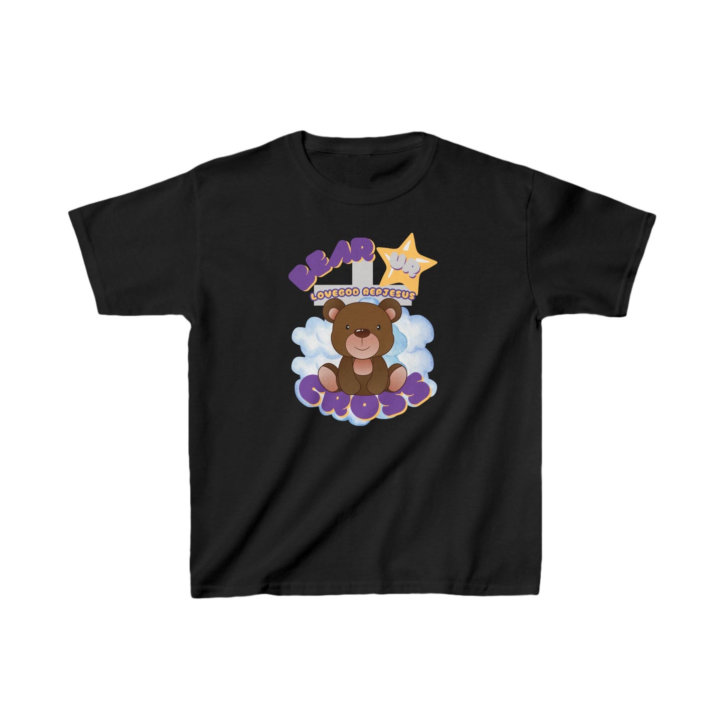 BEAR UR CROSS! Kids Heavy Cotton™ Tee