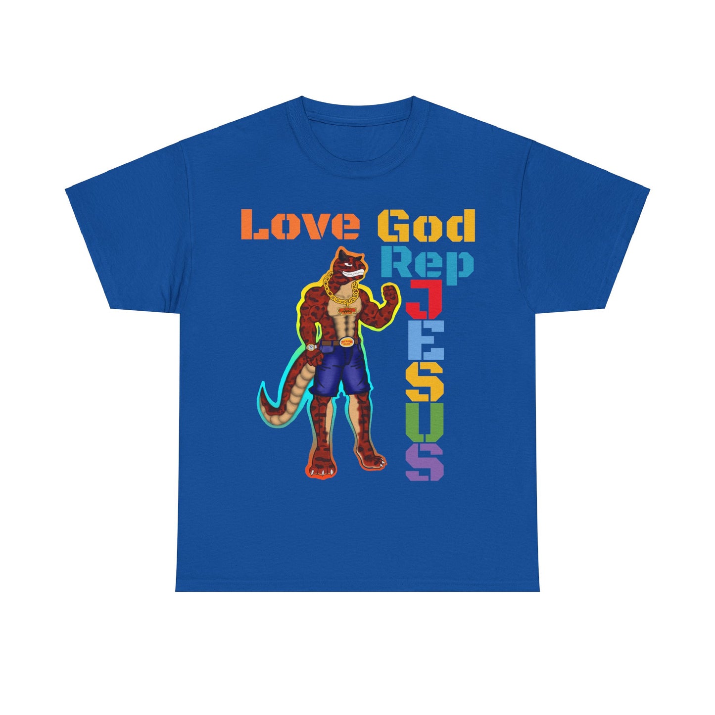Love God Rep Jesus Top Carno Tee