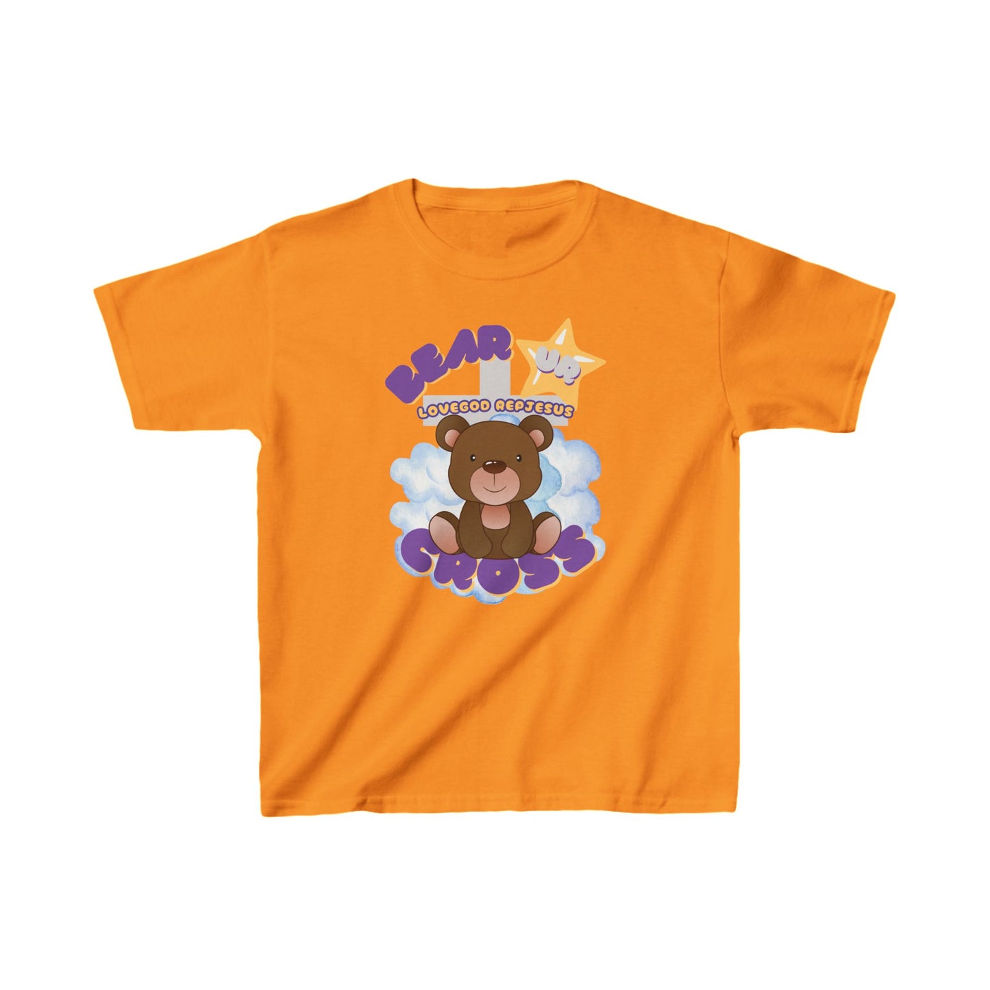 BEAR UR CROSS! Kids Heavy Cotton™ Tee