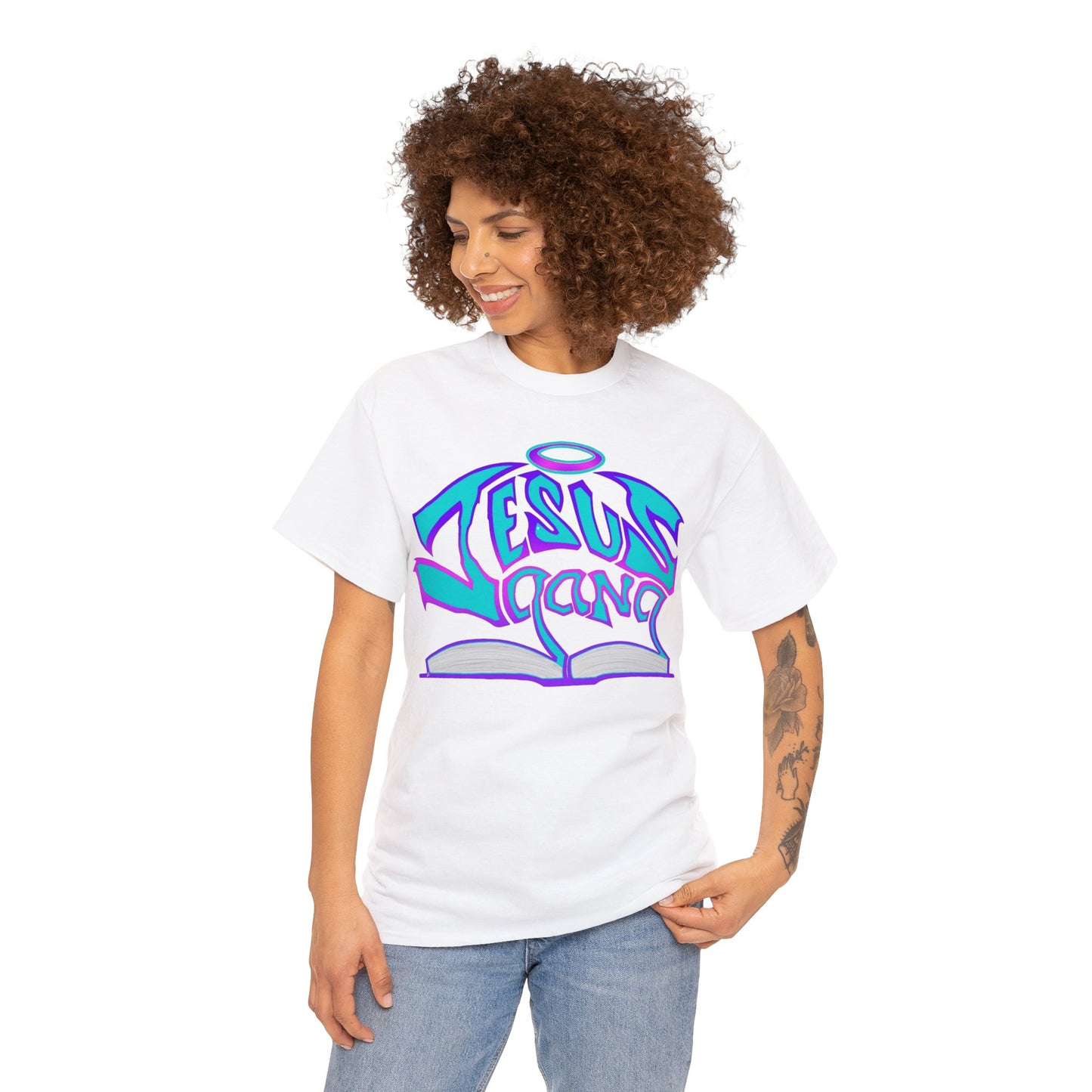 JESUS GANG! By: The M.O.G Holy Water BLU/ Royal PURP (WHT)