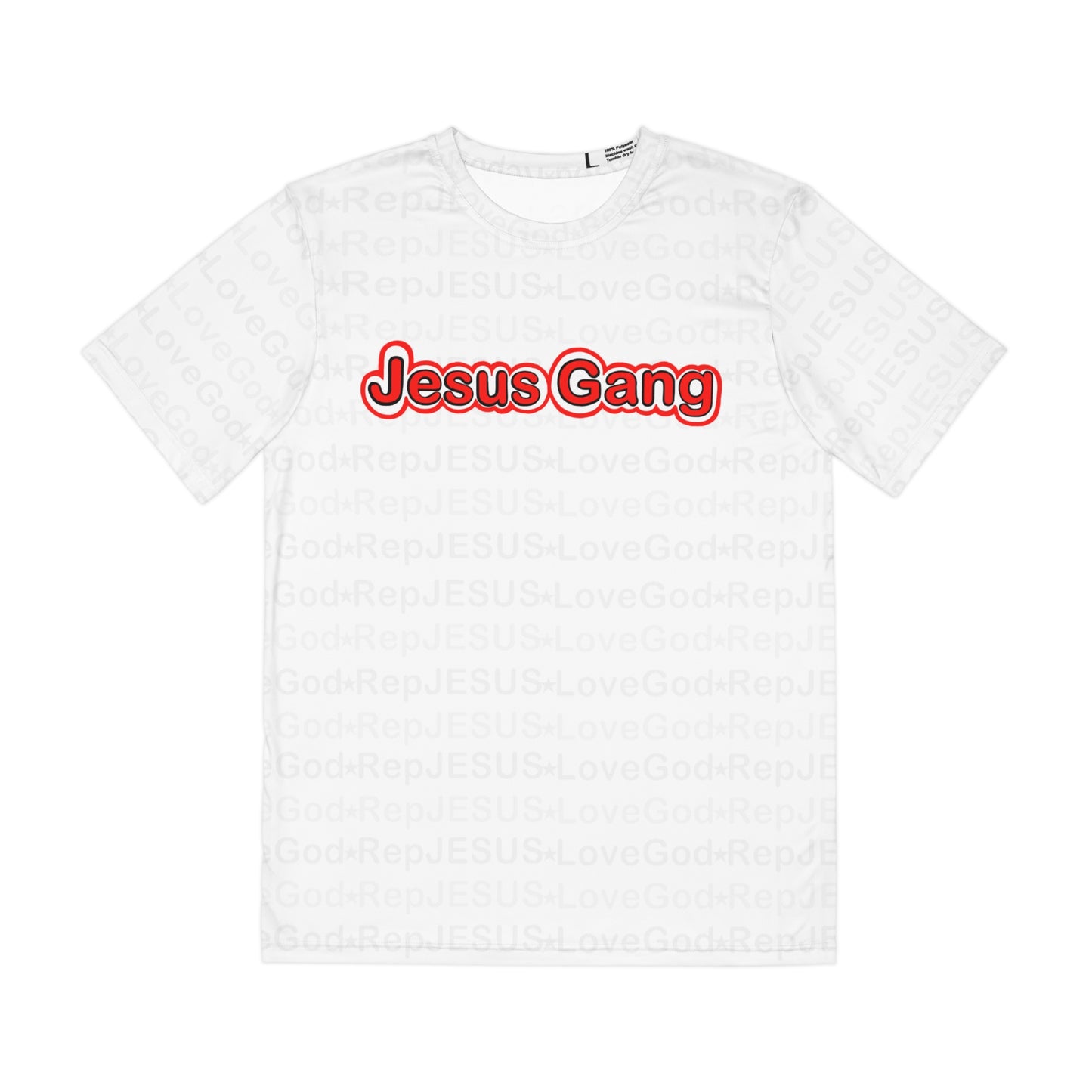 Jesus Gang 10 Men's Polyester Tee