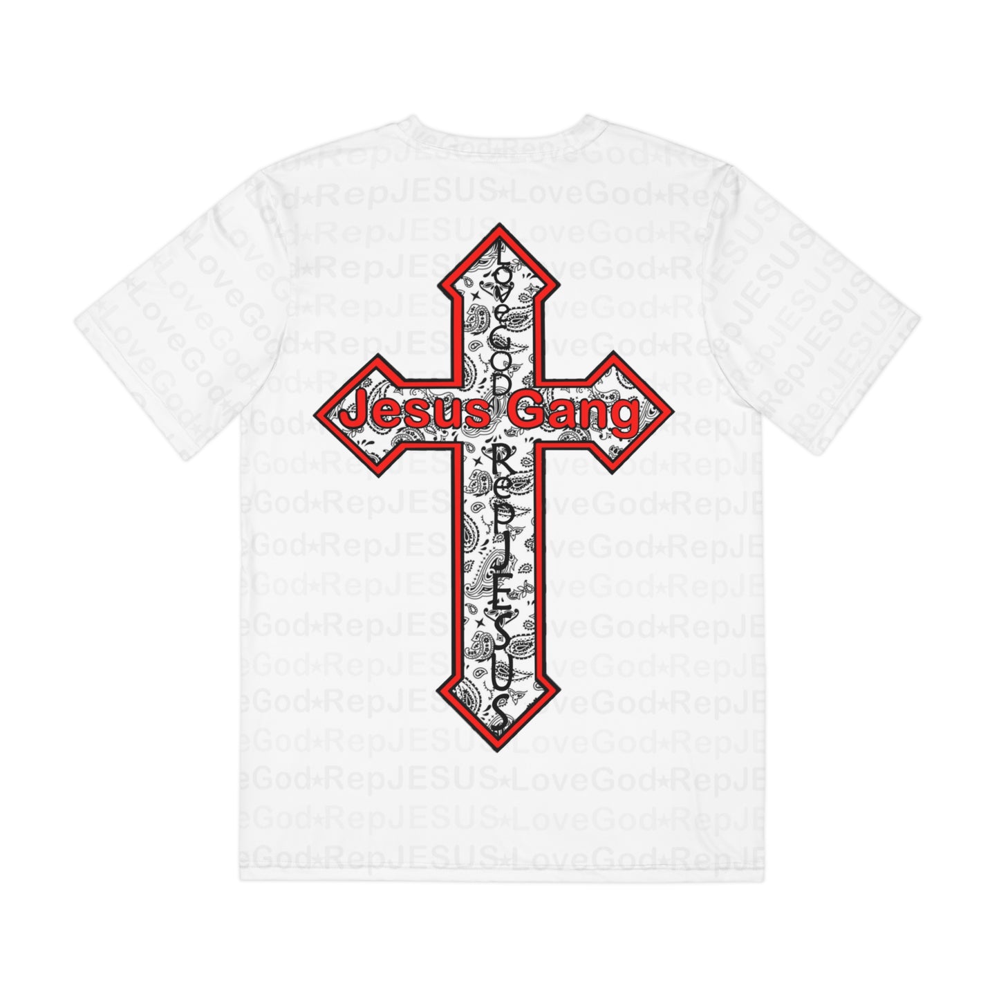 Jesus Gang 10 Men's Polyester Tee