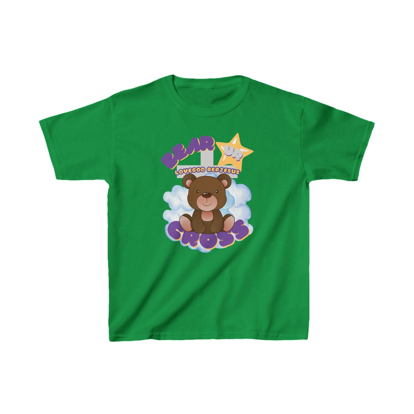 BEAR UR CROSS! Kids Heavy Cotton™ Tee