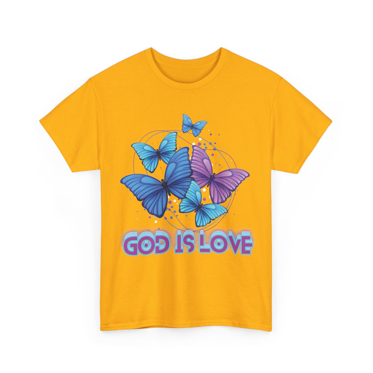 God is Love, BUTTERFLIES T shirt