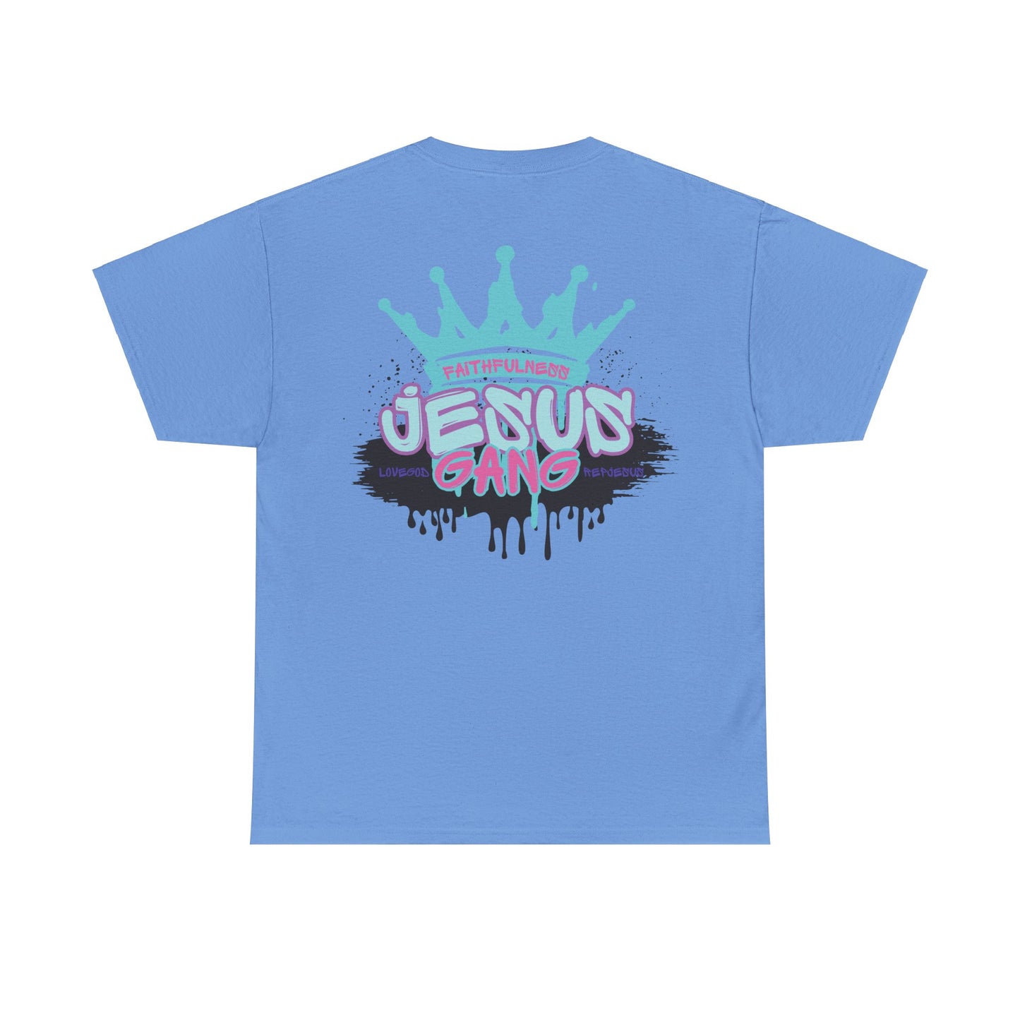 Jesus Gang Fruit of the Spirit, FAITHFULNESS Crown (PINK MAG TEAL)