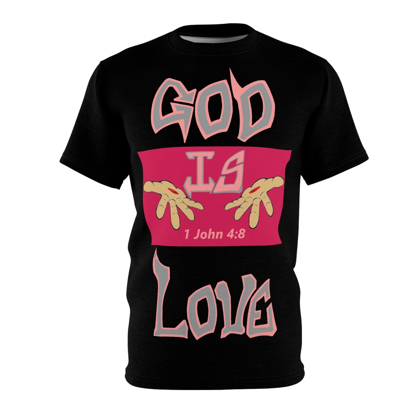 God is Love Blackberries T-shirt By The M.O.G *Premium print*