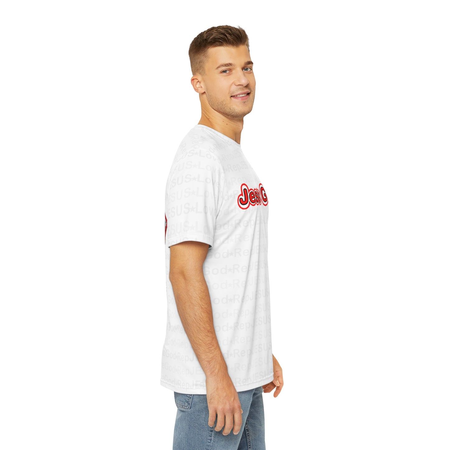 Jesus Gang 10 Men's Polyester Tee