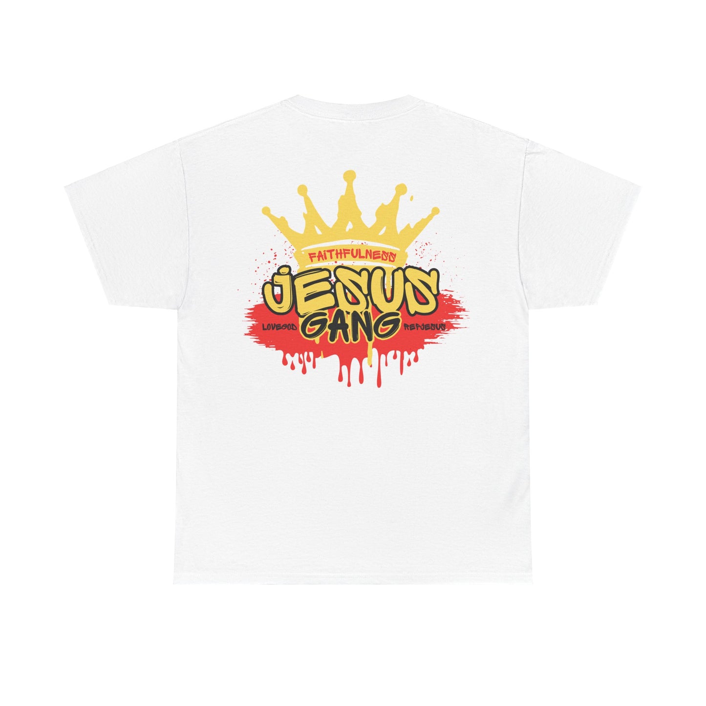 Jesus Gang Fruit of the Spirit, FAITHFULNESS Crown (RED GLD BLK)