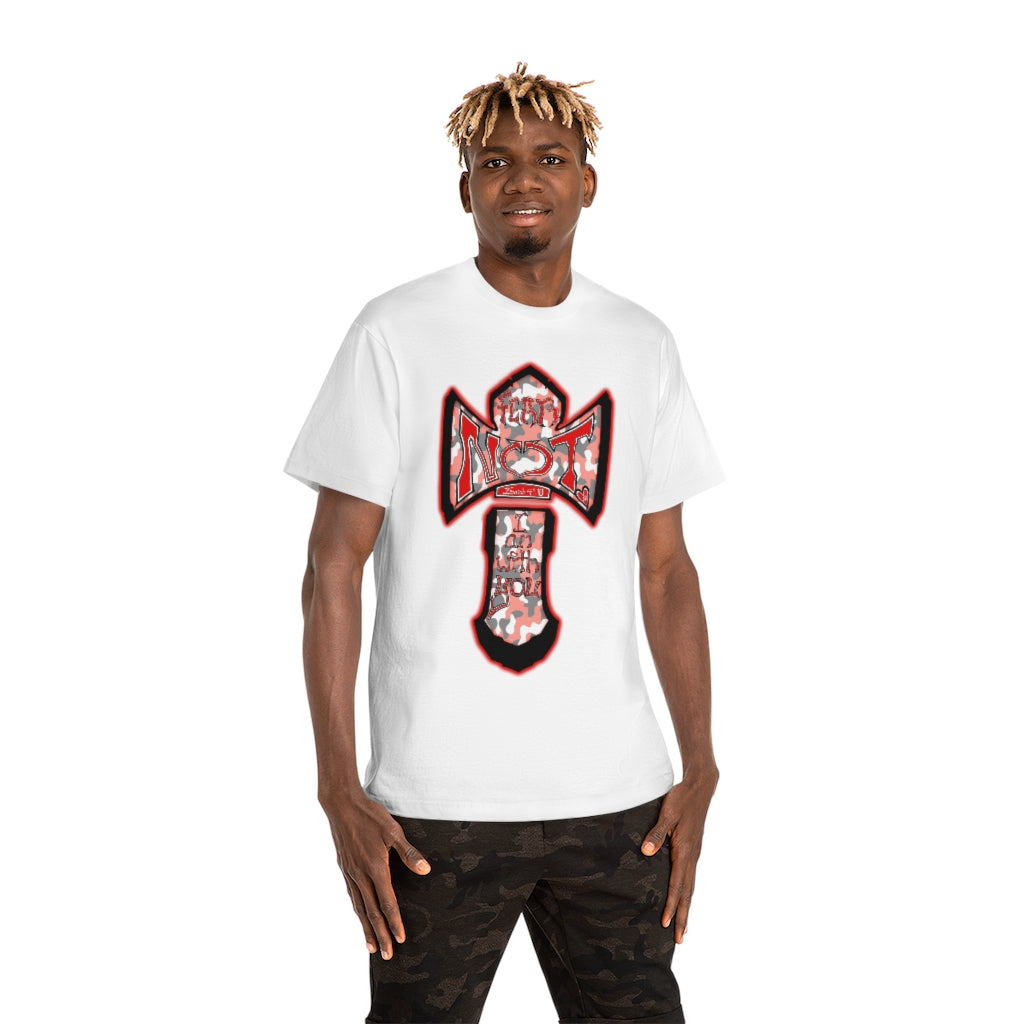 “Fear not; You're in the Army of the Lord. *Full cross* By The M.o.G *(Hammer T-shirt)*