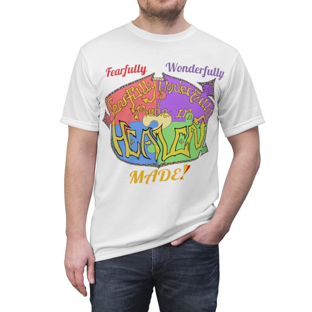 Fearfully, Wonderfully, Made t-shirt By The M.O.G *Premium print*