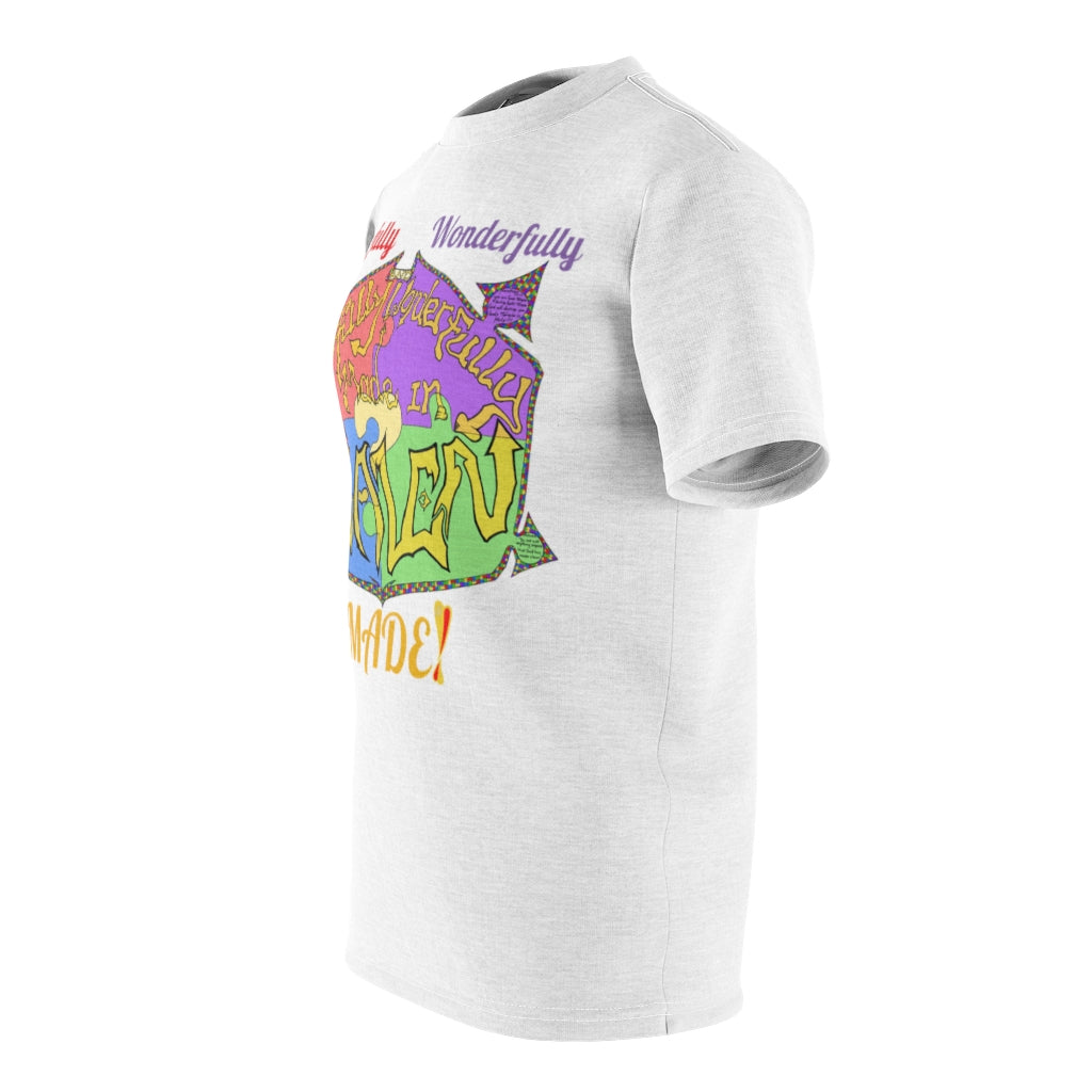 Fearfully, Wonderfully, Made t-shirt By The M.O.G *Premium print*