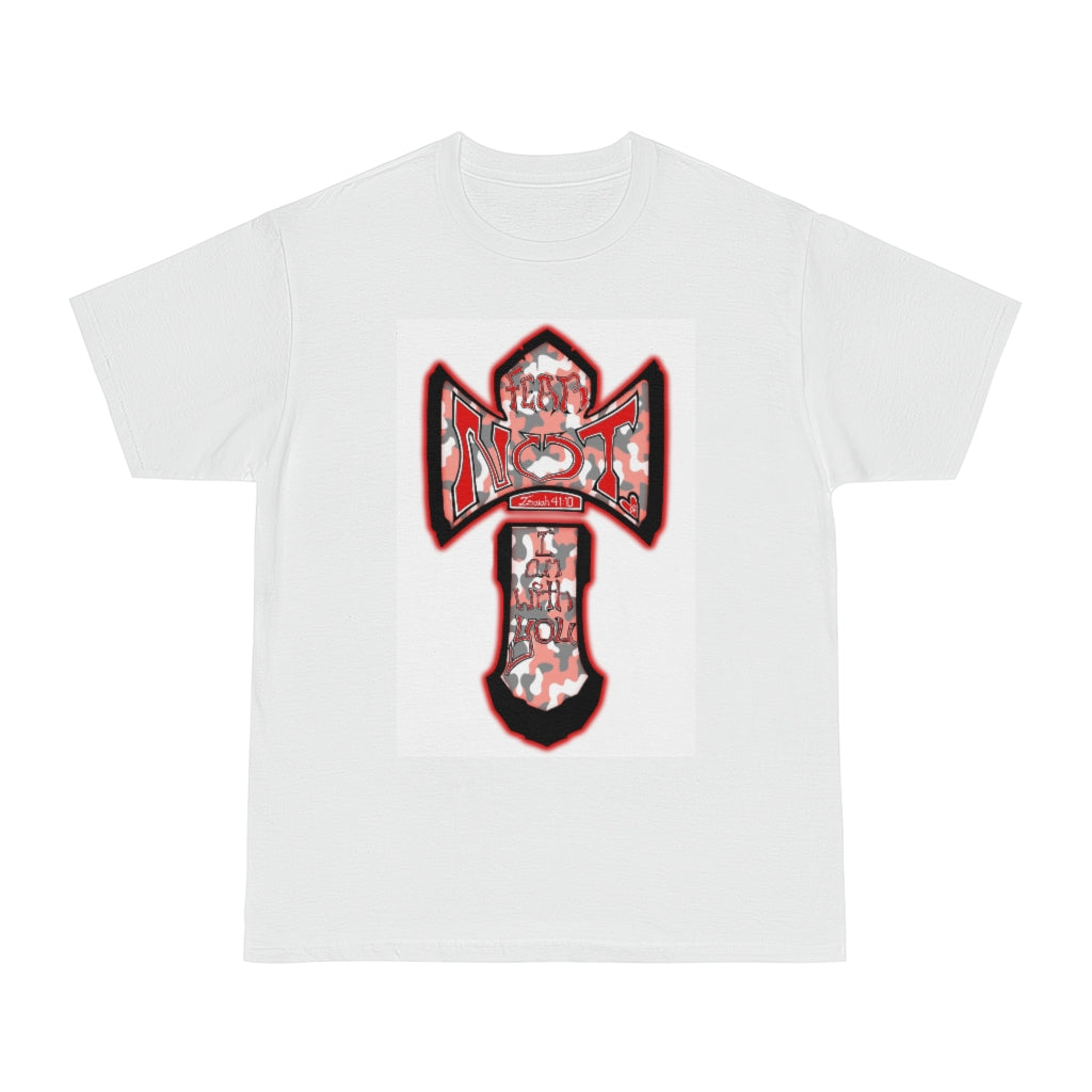 “Fear not; You're in the Army of the Lord. *Full cross* By The M.o.G *(Hammer T-shirt)*