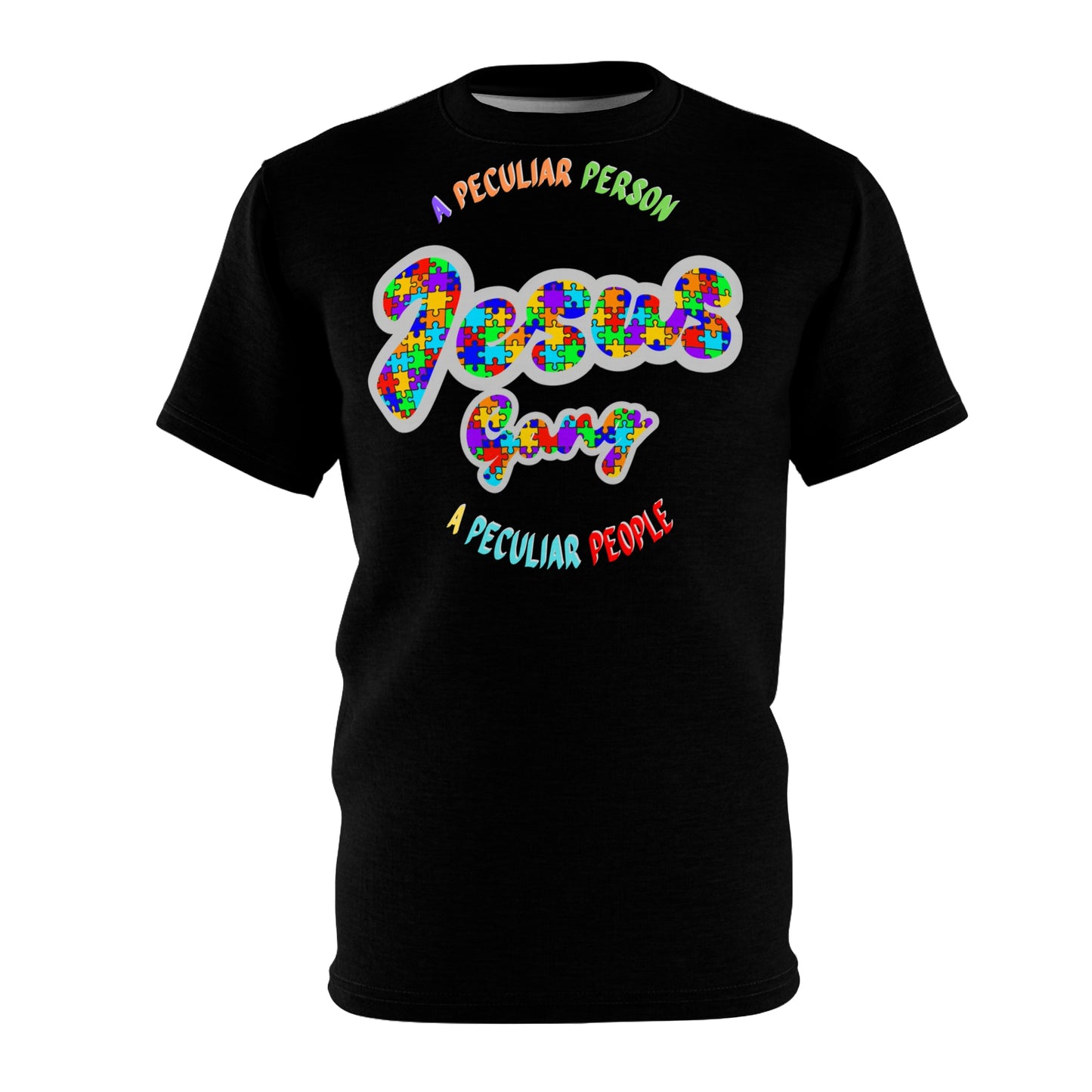 Jesus Gang! A peculiar person, A peculiar people. Premium Print. BLK