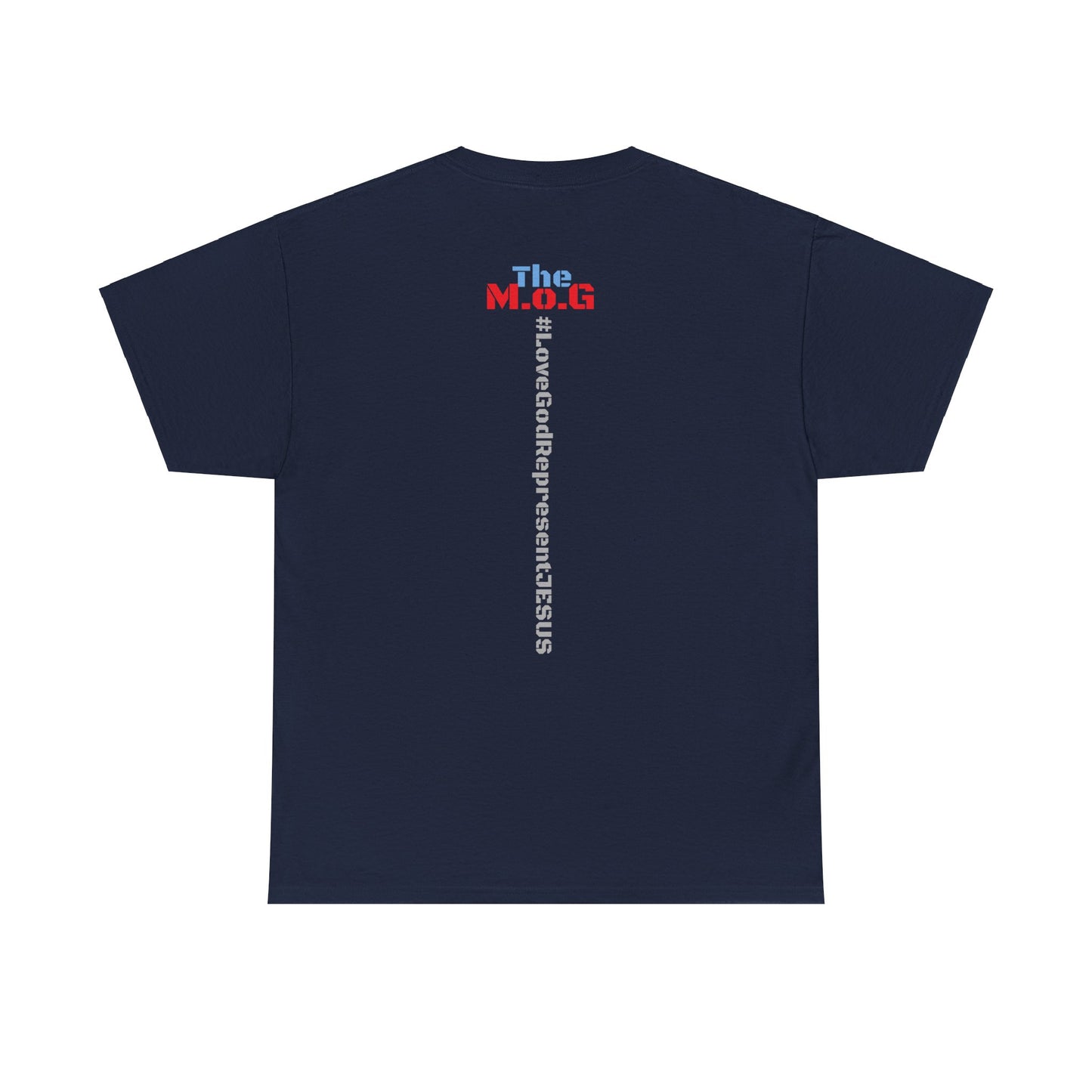 The M.o.G LoveGodRepresentJESUS (Jesus Gang) multi-color Heavy Cotton Tee