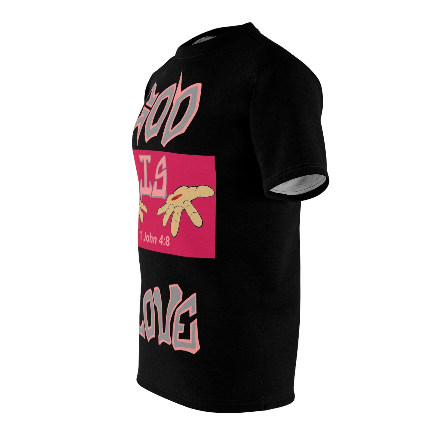 God is Love Blackberries T-shirt By The M.O.G *Premium print*