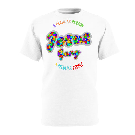 Jesus Gang! A peculiar person, A peculiar people. Premium Print. Wht