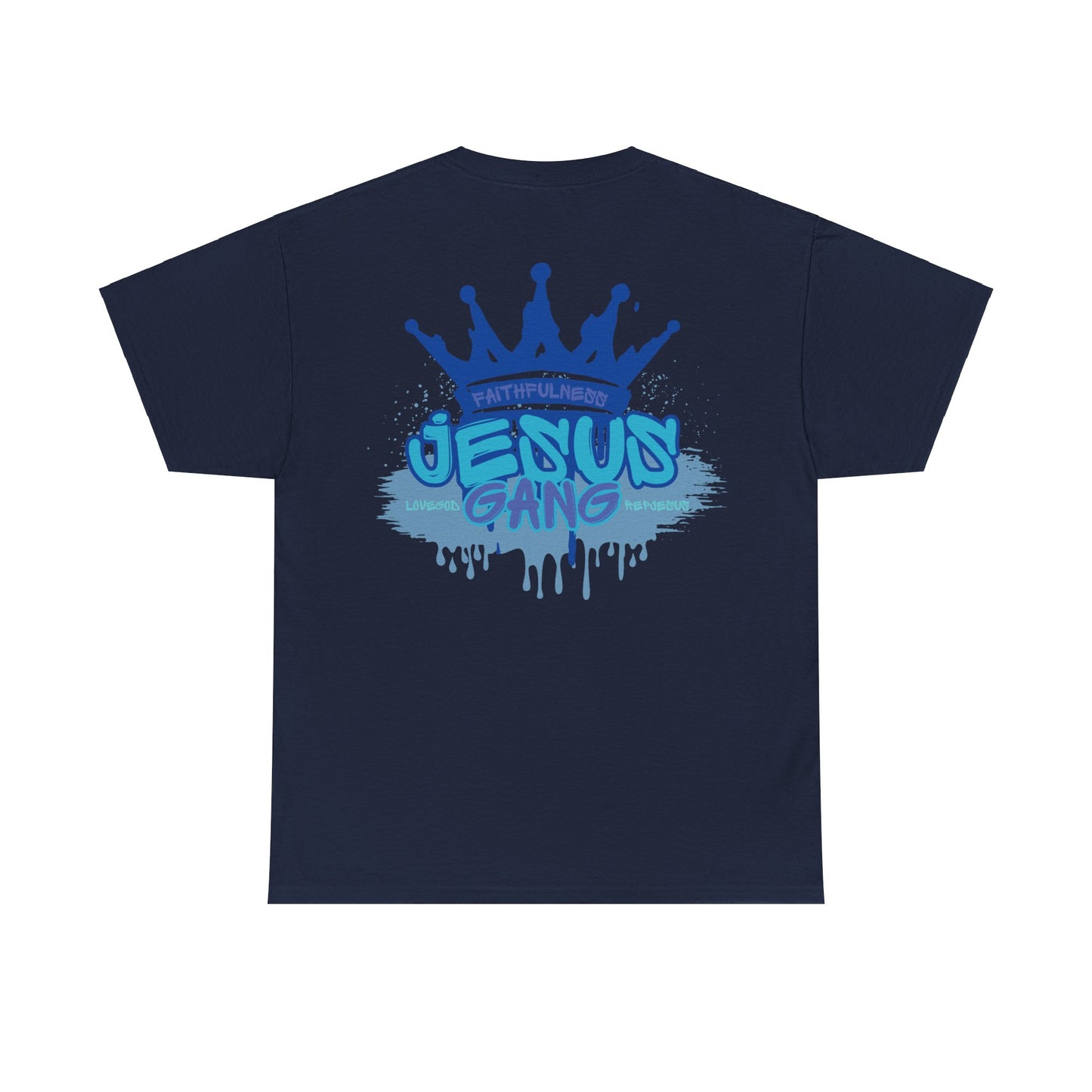 Jesus Gang Fruit of the Spirit, FAITHFULNESS Crown (LIVING WATER BLU)