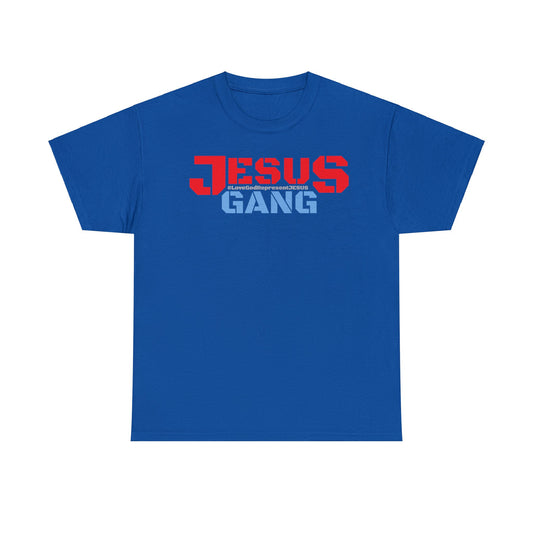 Jesus Gang Army of the Lord CLASSIC version multi-color Tee