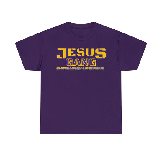 Jesus Gang Purple and Gold