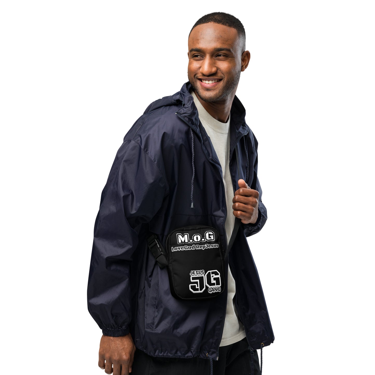 Jesus Gang (Black Ops Spirit) Man of God crossbody bag